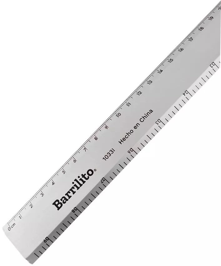 Regla Aluminio 100cm Barrilito® 1033I [Pieza] 7501214908203 2