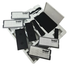 Imprentillas 6204 c/4 placas y cojin 6mm Mayusculas minusculas Trodat® 67971 [Pieza] 92399679714 3