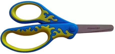 Tijera Escolar Punta Roma Softgrip 5¼" Colores Fiskars® 12-9422 [Pieza] 78484094228 2