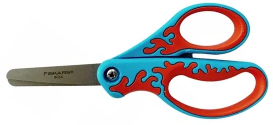 Tijera Escolar Zurda Softgrip 5¼" Colores Fiskars® 01-003441 [Pieza] 20335020016