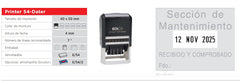 Sello Fechador Tinta Auto 40×50mm Colop® PRIN54DA [Pieza] 9004362420125 2