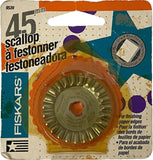 Repuesto p/Cortador Guillotina circularEscama 45mm Scallop Fiskars® Pieza 78484095393