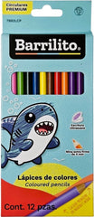 Color de Madera Largos Premium Redondo Colores Est.c/12 Barrilito® 7992LCP [Estuche] 7501214979920 2