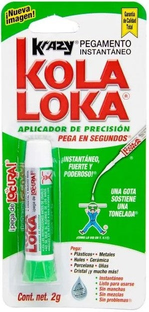 Adhesivo Instantáneo Aplicador de Precisión 2g KolaLoca® [Pieza] 7501102610003