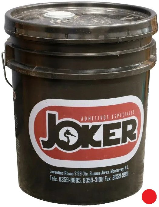 Adhesivo p/Encuadernar PK-12 Rojo 20kg Joker® PK12CUB020 Cubeta 01