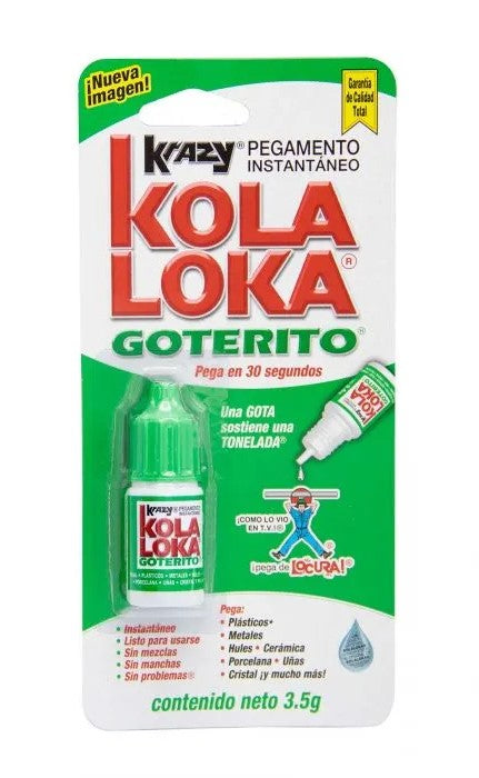 Adhesivo Instantáneo Goterito 3.5g KolaLoca® [Pieza] 7501102614001