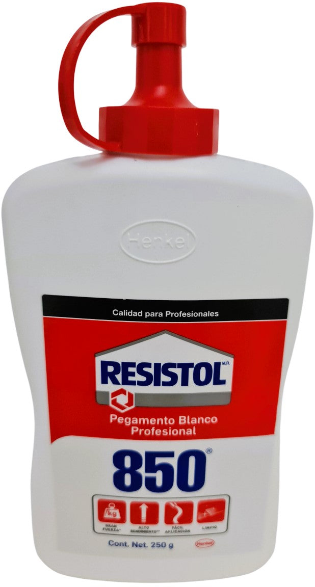Adhesivo 850® Blanco 250g Resistol® Pieza 7501028815551 01