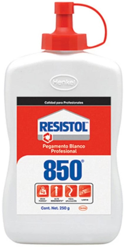 Adhesivo 850® Blanco 250g Resistol® Pieza 7501028815551 02