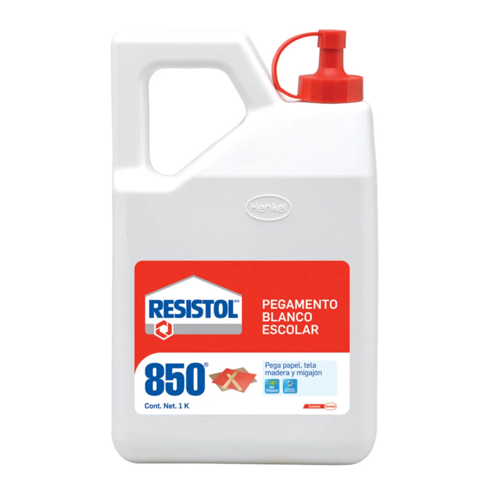 Adhesivo 850® Blanco 1kg Resistol® 2105647 Pieza 7501199407098 02