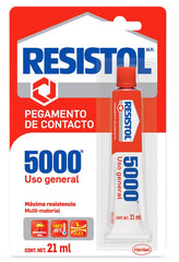 Adhesivo de Contacto 5000 Amarillo 21ml Resistol® Pieza 7501310015119 01