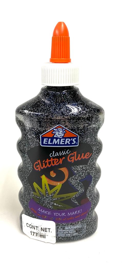 Adhesivo c/Diamantina Glitter Negro 177ml Elmer's® 2080944 Pieza 26000186452 01
