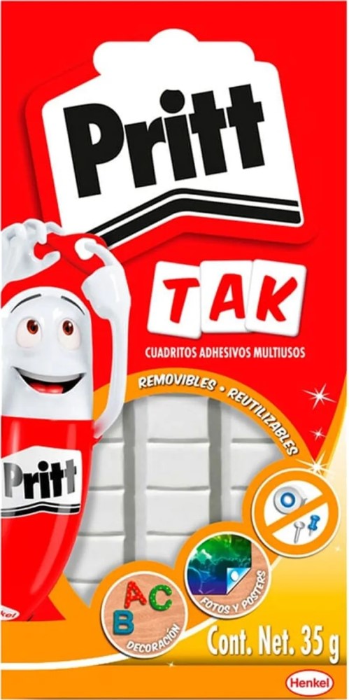 Adhesivo tipo Plastilina Pritt Tak Pt-36 35g Pritt® 495653 [Pieza] 7501199473147