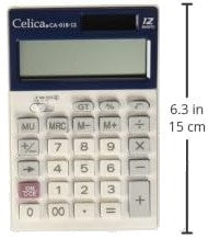 Calculadora Semi-Escritor 12 Dígitos Celica® CA-018-12 [Pieza] 7501953301754 2