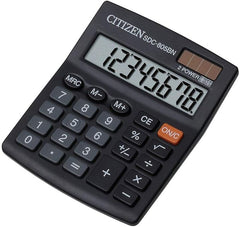 Calculadora Semi-Escritor 8 Dígitos Citizen® SDC-805BN [Pieza] 4562195133308