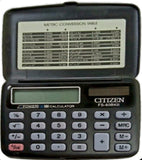 Calculadora Básica Bater. DC/Solar 8 Dígitos Citizen® FS-60BK Pieza 4966006683530