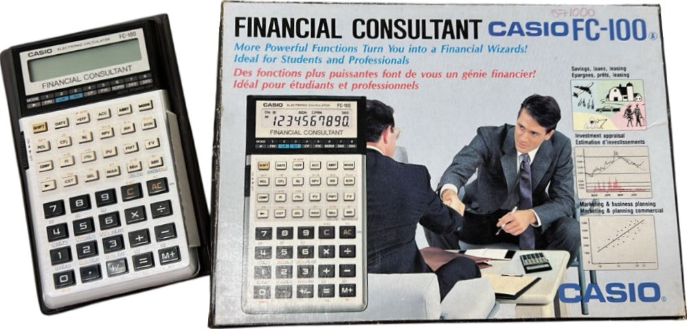 Calculadora Financiera 10 Dígitos Casio® FC-100 [Pieza] 4971850109235