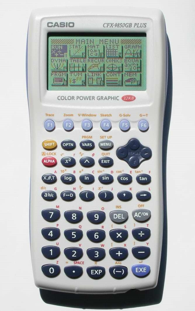 Calculadora Científica Graficadora 21 Caracteres Proesa® CFX-9850GB [Pieza] 4971850138181