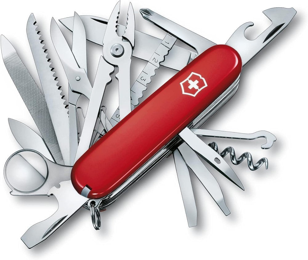 Navaja 91mm Swiss Champ 33 Usos 91mm Rojo Victorinox® 1.6795 [Pieza] 7611160100634