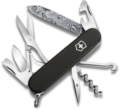 Navaja Limited Edition Climer Damascus 91mm Madera Negra 2011 Victorinox® 1.3713.1J11 [Pieza] 7611160032546 2