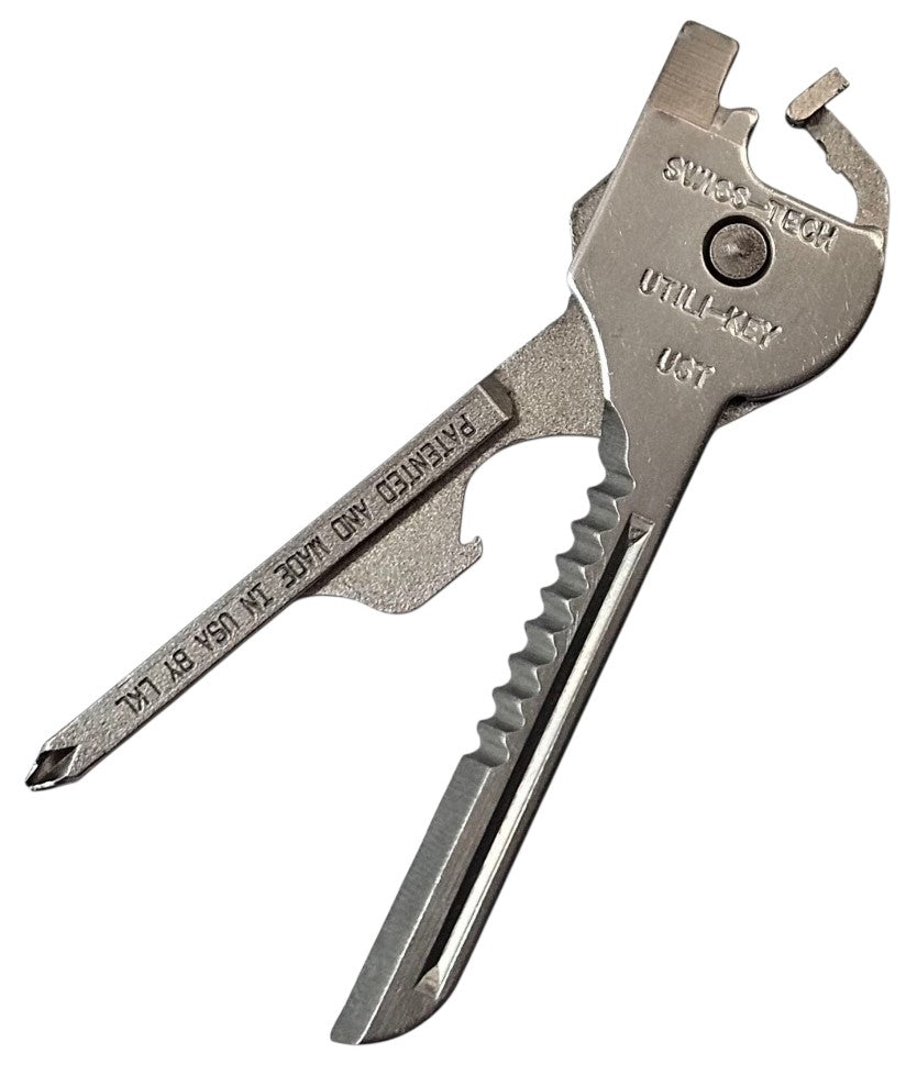 Herramienta MultiTool Llave Utili-Key® 6 en 1 Acero SWISS+TECH® BXU-1 ST66676 [Pieza]