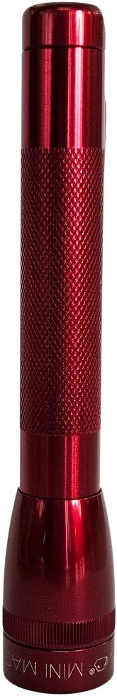 Linterna Incandescente Mini c/Estuche 14.6cm 2 AA Rojo Mag-lite® 500400 M2A03L Pieza 7501728701499 0