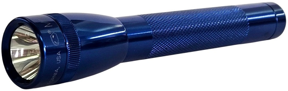 Linterna Incandescente Mini c/Estuche 14.6cm 2 AA Azul Mag-lite® 500409 M2A11L Pieza 7501728700751 0