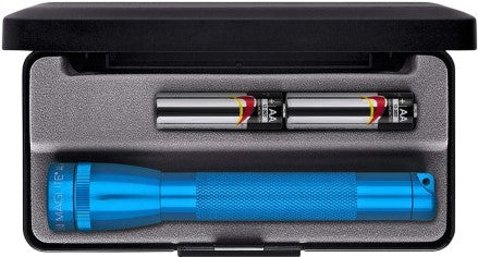 Linterna Incandescente Mini c/Estuche 14.6cm 2 AA Azul Mag-lite® 500409 M2A11L Pieza 7501728700751 0