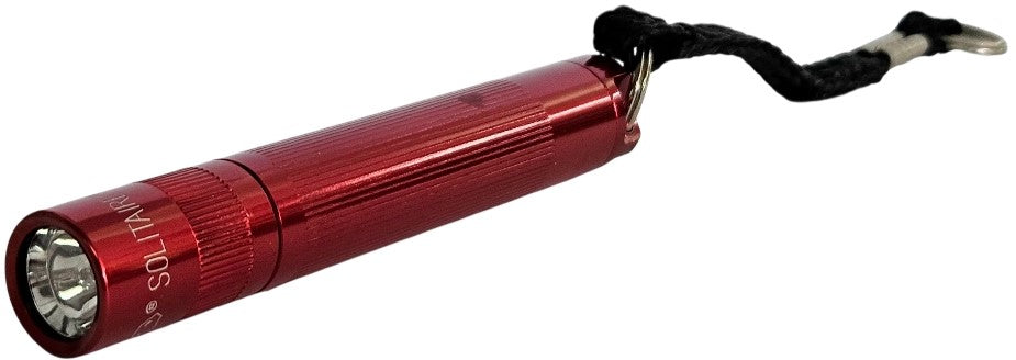 Linterna Incandescente Solitaire c/Estuche 8cm 1 AAA Rojo Mag-lite® 500367 K3A032 Pieza 764016747371