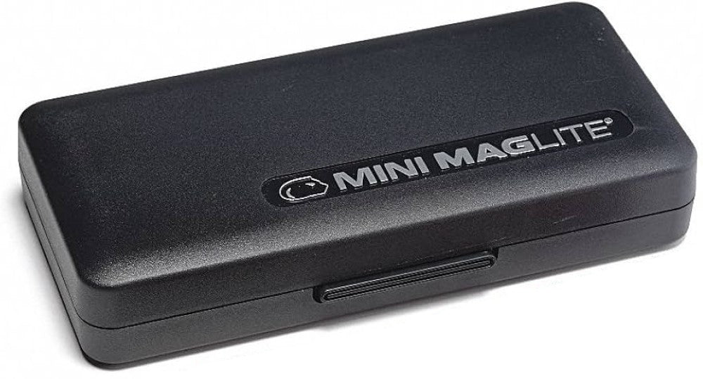 Linterna Incandescente Mini c/Estuche 14.6cm 2 AA Negro Mag-lite® 500394 M2A01L Pieza 7640167473984