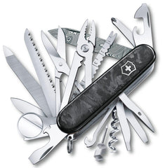 Navaja Limited Edition Swiss Champ 33 Damascus 91mm Cuerno de Res 2021 Victorinox® 1.6791.J21 [Pieza] 7611160187376