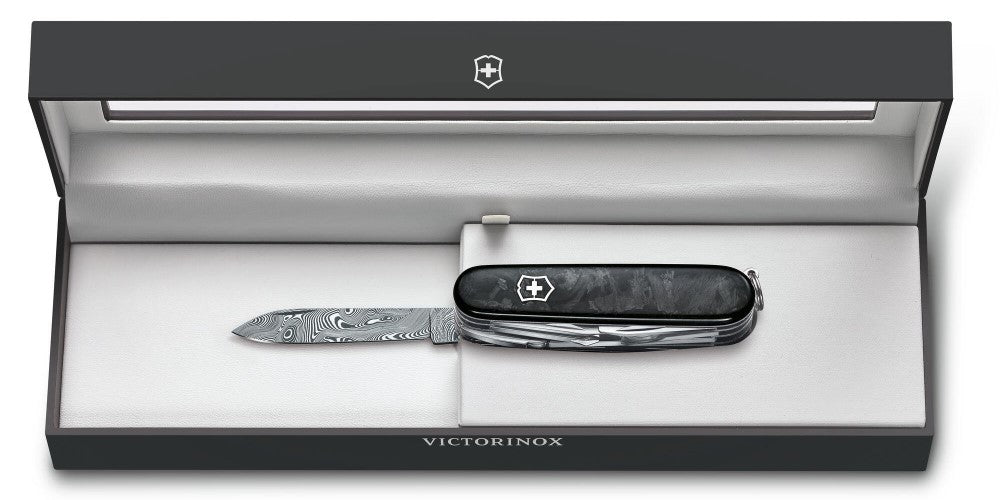 Navaja Limited Edition Swiss Champ 33 Damascus 91mm Cuerno de Res 2021 Victorinox® 1.6791.J21 [Pieza] 7611160187376 3