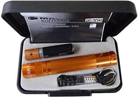Linterna Incandescente Solitaire c/Estuche 8cm 1 AAA Ámbar Mag-lite® K3ALD2 Pieza 38739216287 03
