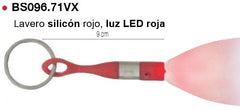Llavero c/Luz LED Silicon Rojo c/Logo Luz Roja Victorinox® BS096.71VX [Pieza] 7501241719919 2