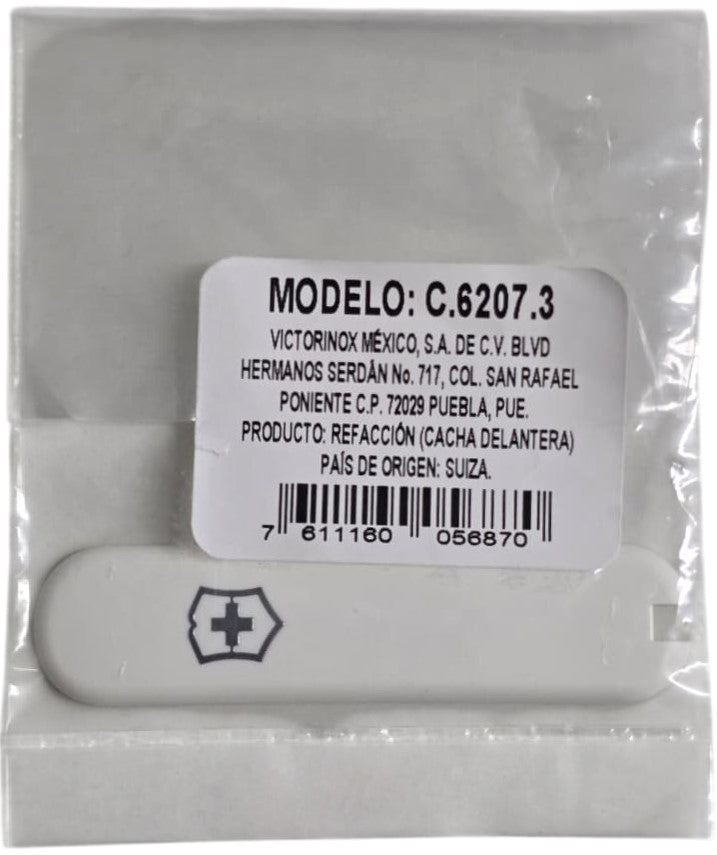 Navaja Repuestos Cacha Frente Navaja 58mm Blanco Victorinox® C.6207.3 [Pieza] 7611160056870 3