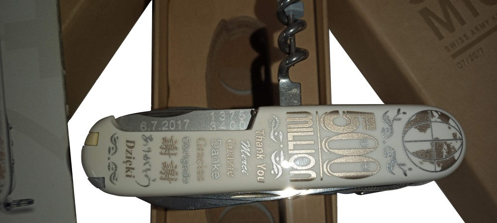 Navaja Limited Edition 500 Mio Millones 91mm Victorinox® 1.6795,L17 [Pieza] 3