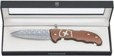 Navaja Limited Edition Hunter Pro Alox Damascus 130mm Copper Brown 2020 Victorinox® 0.9410.J20 Pieza 7611160088581 3