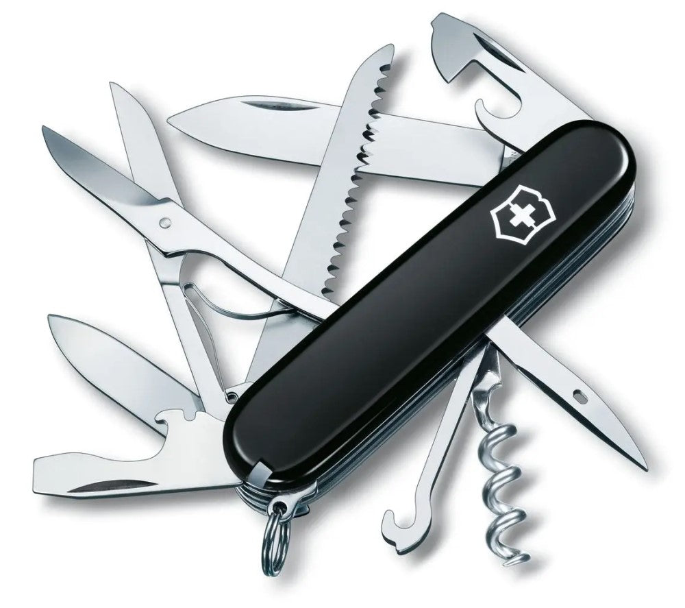 Navaja 91mm Huntsman 15 Usos 91mm Negro Victorinox® 1.3713.3 [Pieza] 7611160100283