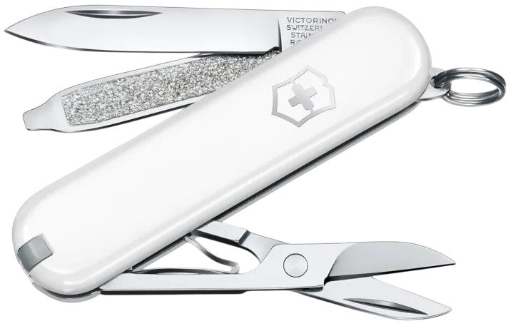 Navaja 58mm Classic 7 Usos 58mm Blanco Victorinox® 0.6223.7G [Pieza] 7613329144008 Imagen principal del producto