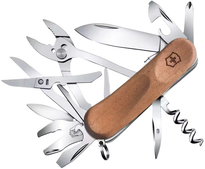 Navaja 85mm Evolution Wood S557 85mm Madera Nogal Victorinox® 2.5221.S63 [Pieza] 7611160044969 Imagen principal del producto