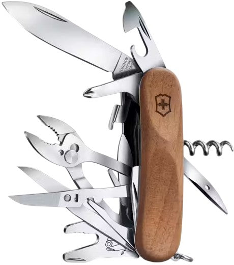 Navaja 85mm Evolution Wood S557 85mm Madera Nogal Victorinox® 2.5221.S63 [Pieza] 7611160044969 2