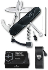 Navaja Limited Edition Compact Dark Wave 91mm Negro 2024 Victorinox® 1.3405.3-X1 [Pieza] 7611160273666 2