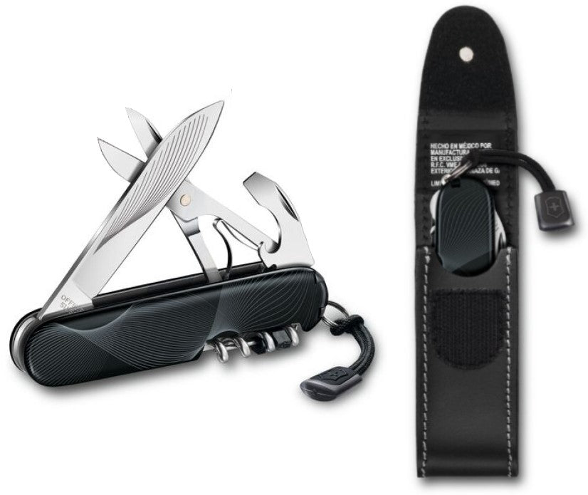 Navaja Limited Edition Compact Dark Wave 91mm Negro 2024 Victorinox® 1.3405.3-X1 [Pieza] 7611160273666 3