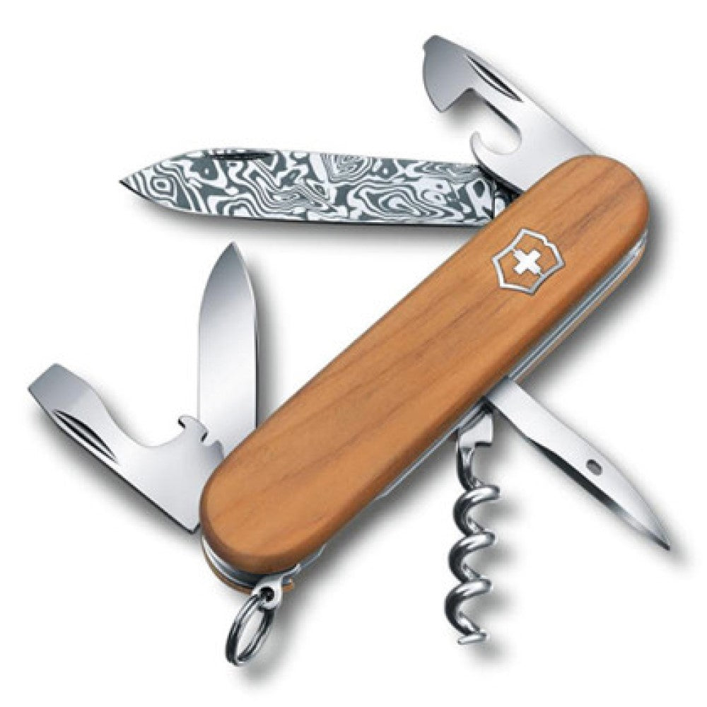 Navaja Limited Edition Spartan Damascus 91mm Madera 2014 Victorinox® 1.3601.J14 Pieza 7611160048912