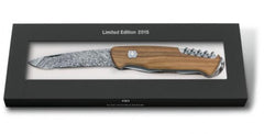 Navaja Limited Edition Ranger Wood Damascus 111mm Madera 2015 Victorinox® 0.9551.J15 [Pieza] 7611160052483 2