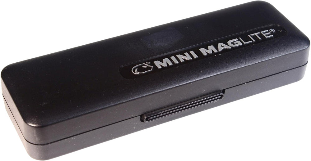 Linterna Incandescente Mini c/Estuche 12.7cm 2 AAA Plata Mag-lite® 500419 M3A102 Pieza 7640167474233