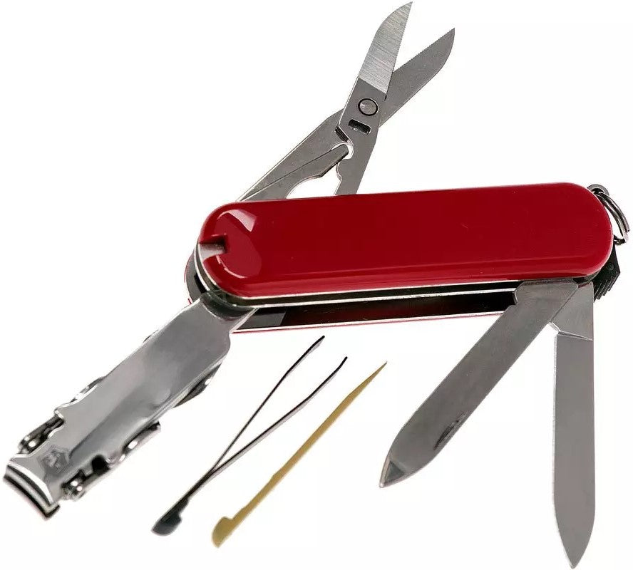 Navaja 65mm c/Corta Uñas 8 Usos 65mm Rojo Transparen Victorinox® 0.6463.T [Pieza] 7611160044365 2