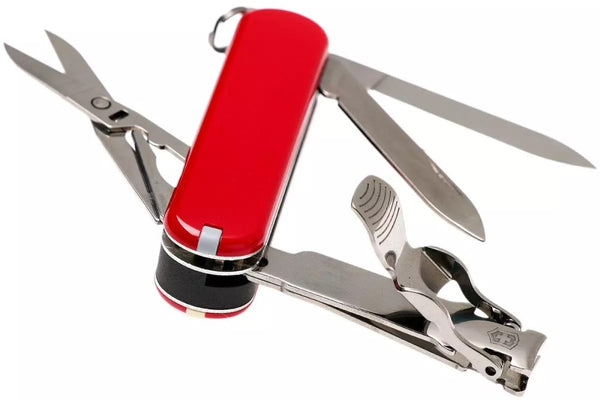Navaja 65mm c/Corta Uñas 8 Usos 65mm Rojo Transparen Victorinox® 0.6463.T [Pieza] 7611160044365 3