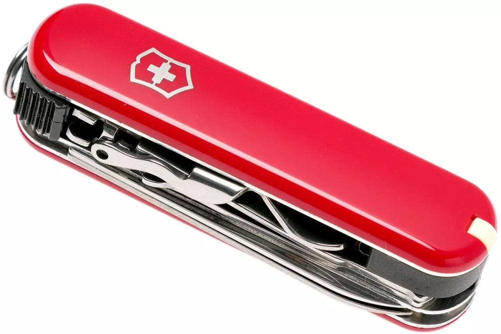 Navaja 65mm c/Corta Uñas 8 Usos 65mm Rojo Transparen Victorinox® 0.6463.T [Pieza] 7611160044365 5