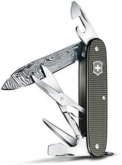 Navaja Limited Edition Pioneer Alox Damascus 93mm Plata 2016 Victorinox® 0.8231.J16 [Pieza] 7611160053954