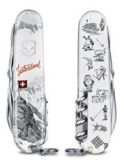 Navaja Limited Edition Explorer Swiss Spirit 91mm Blanco ilustrad 2020 Victorinox® 1.6705.7L20 [Pieza] 7611160141910